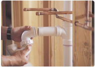 New construction plumbing and heating